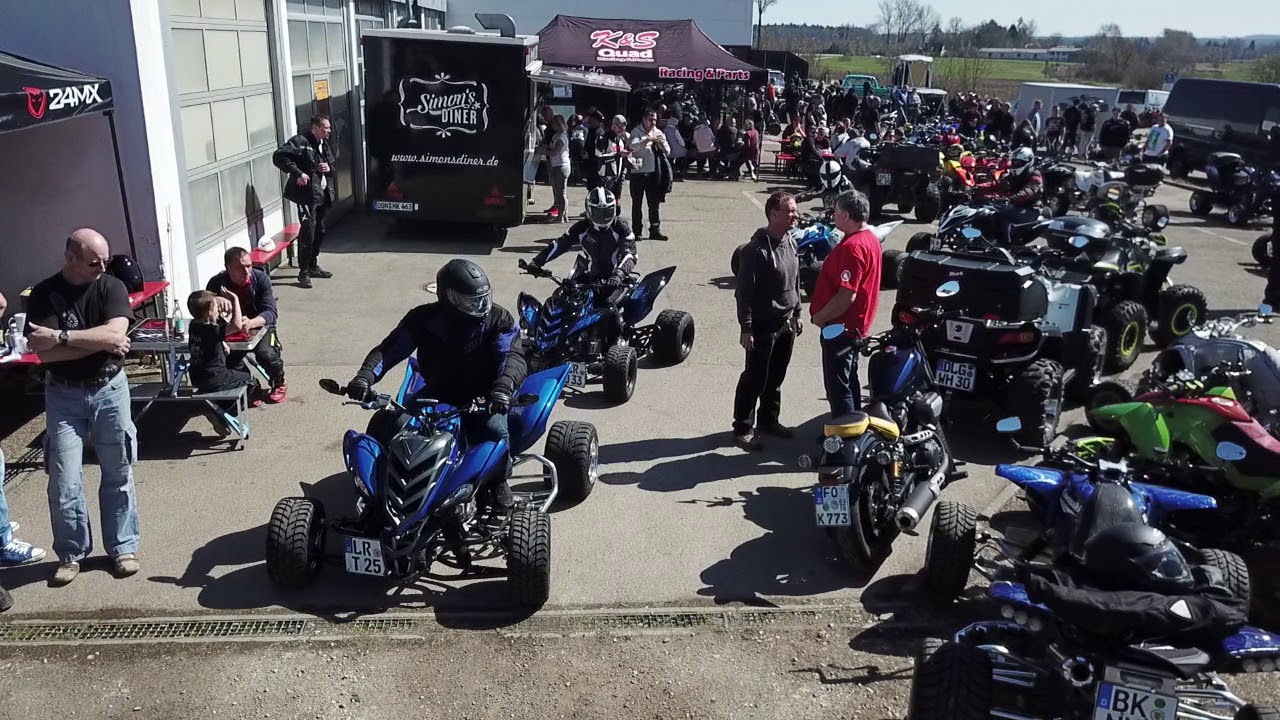 Quadtreffen der Streetquads Germany in Dinkelsb&uuml;hl