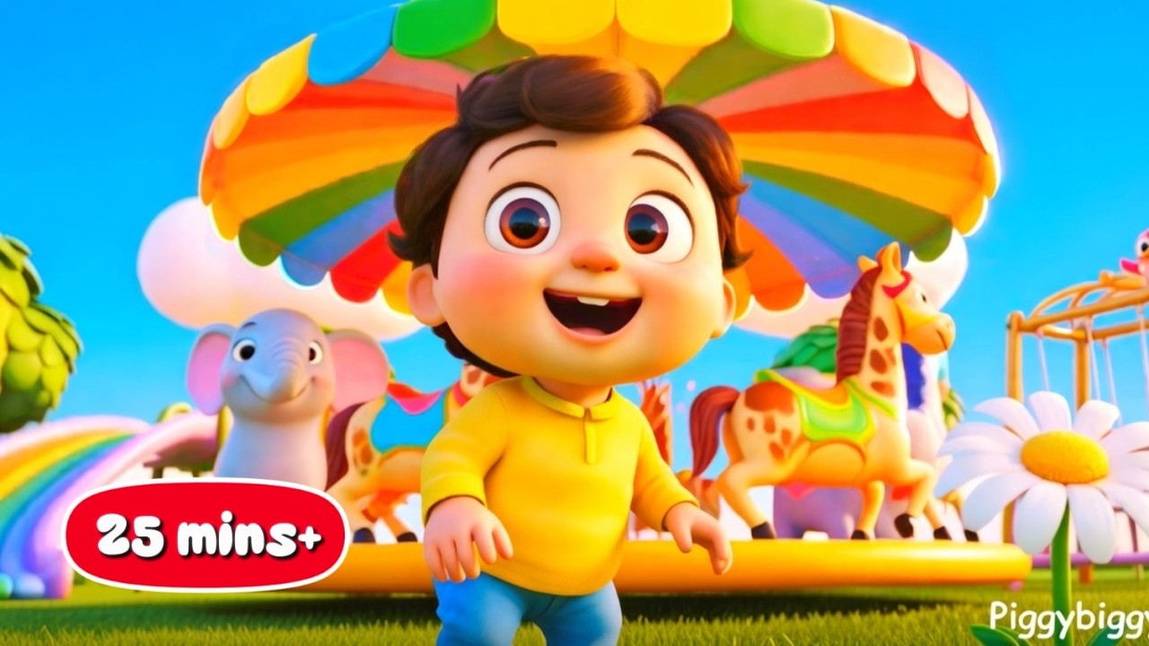 Playground Day + More! 🎠🏞️ 25+ Minutes of Baby Songs & Rhymes