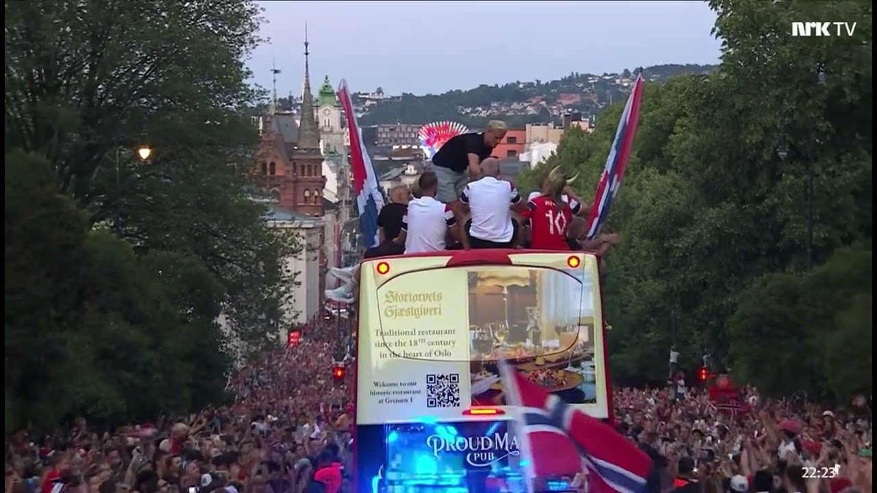 CHILLS! 🥺 Norway Gets The Most INCREDIBLE Welcome Home After Historic World Cup Run! 🇳🇴🏆