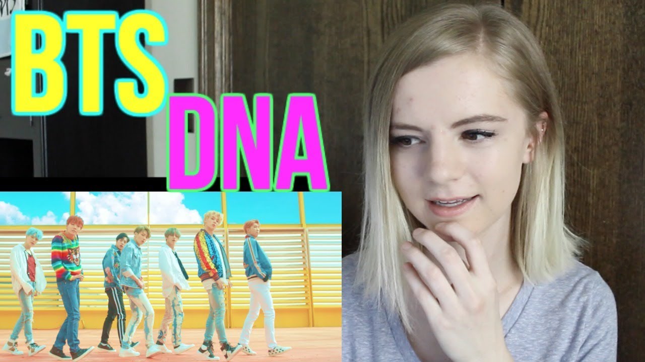 BTS DNA MV REACTION