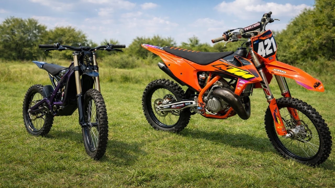 Nieuwe 125cc + eerste surron POV