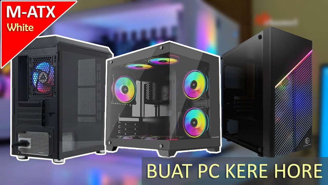 Casing PC Gaming MURAH dibawah 500 Ribu | Rekomendasi Casing PC
