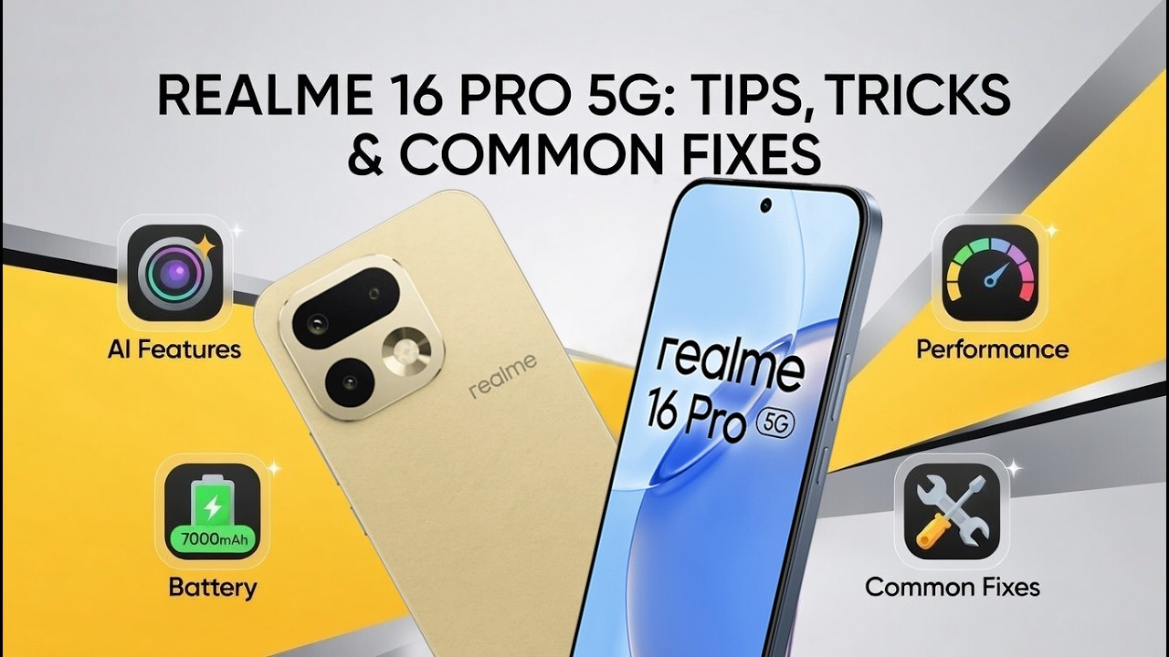 Realme 16 Pro 5G – Tips, Tricks & Common Fixes