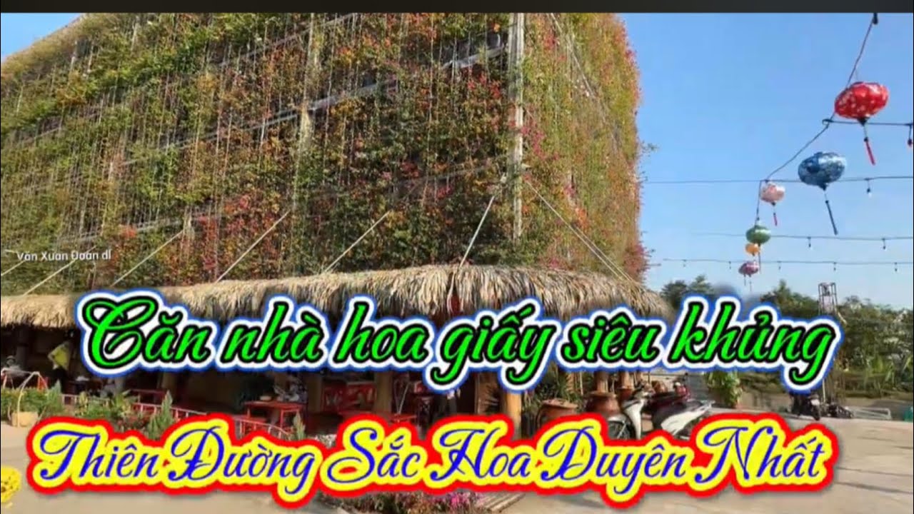 Siêu khủng ngôi nhà hoa giấy, Sa Đéc - Đồng Tháp