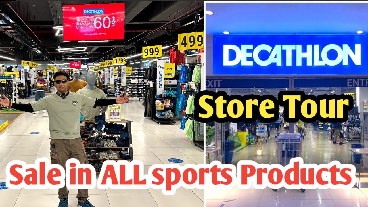 Decathlon Sports Shop | सभी प्रकार के खेलो के सामान एक ही छत के नीचे | Decathlon sports tour 2025