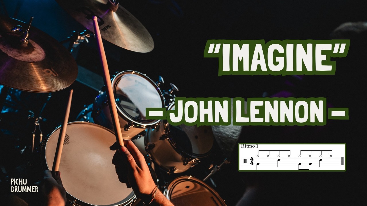 🥁IMAGINE - John Lennon (DRUM COVER) BATERÍA