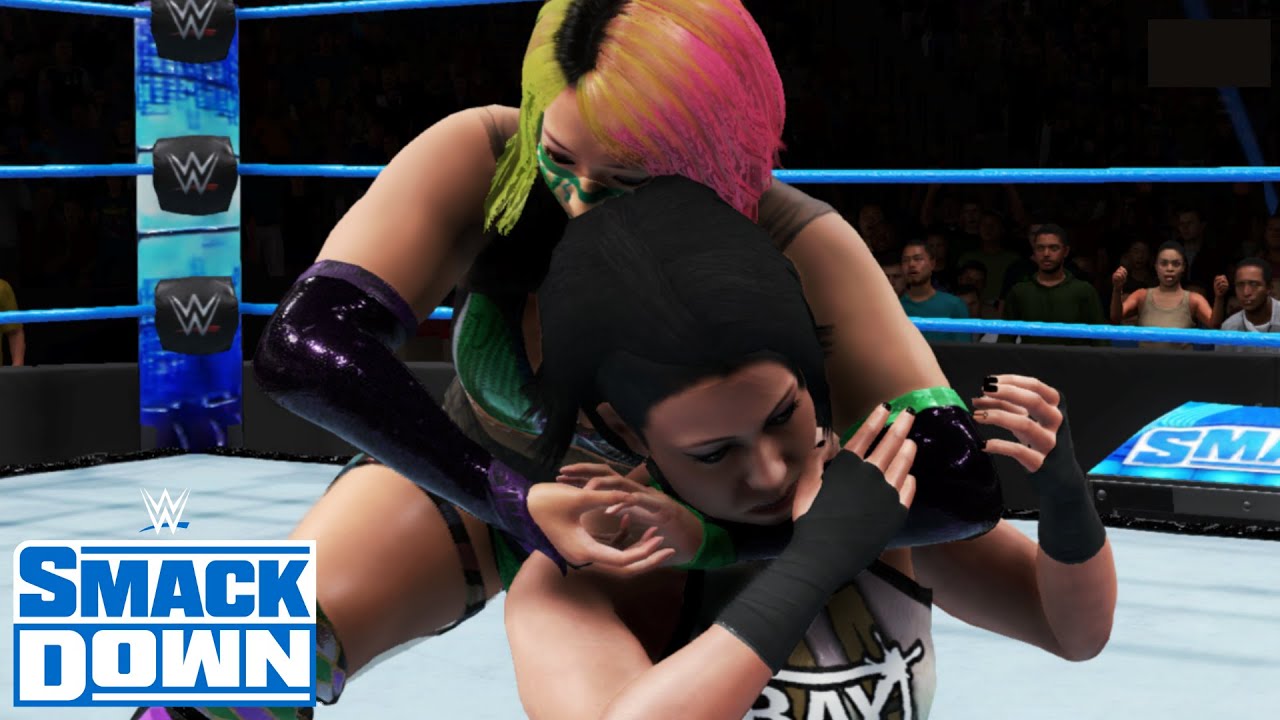 WWE 2k20 SMACKDOWN! | ASUKA VS. BAYLEY! | QUALIFYING MATCH FOR THE UNIVERSAL TITLE! |