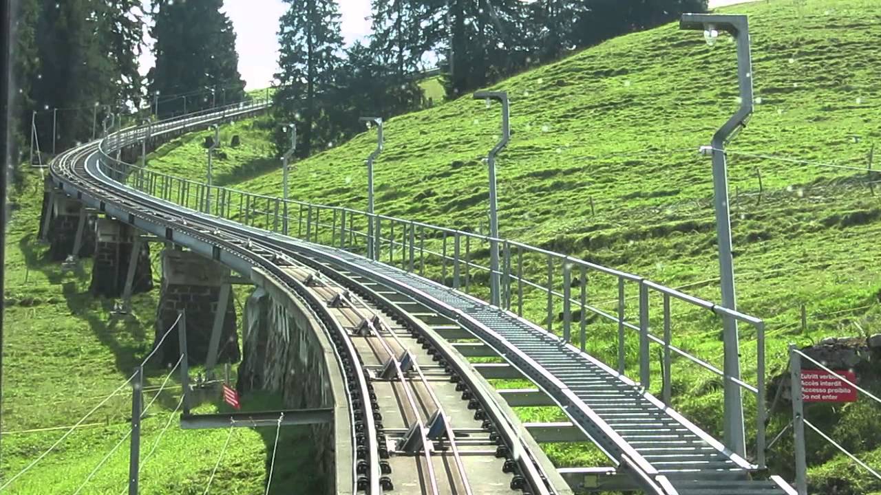 Standseilbahn 9657.01 Unterwasser - Iltios Bergfahrt - Funicular