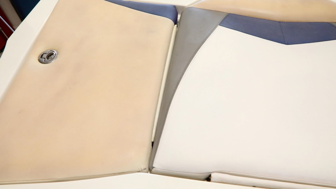 Vinyl Boat Seat Restoration - Recondition, Sunscreen & Protect Marine Vinyl with Rub 'n Restore®