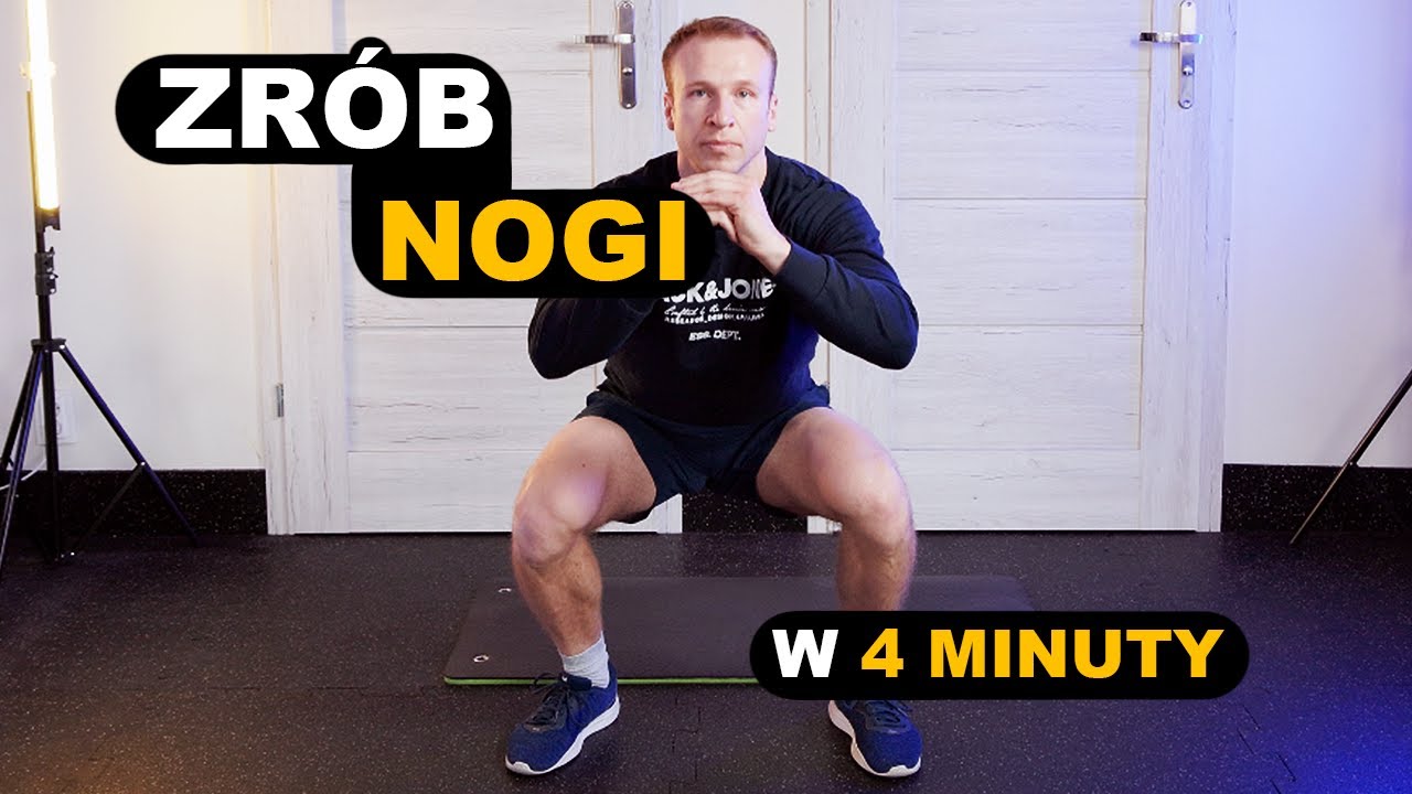 Szybki trening nóg dla każdego!