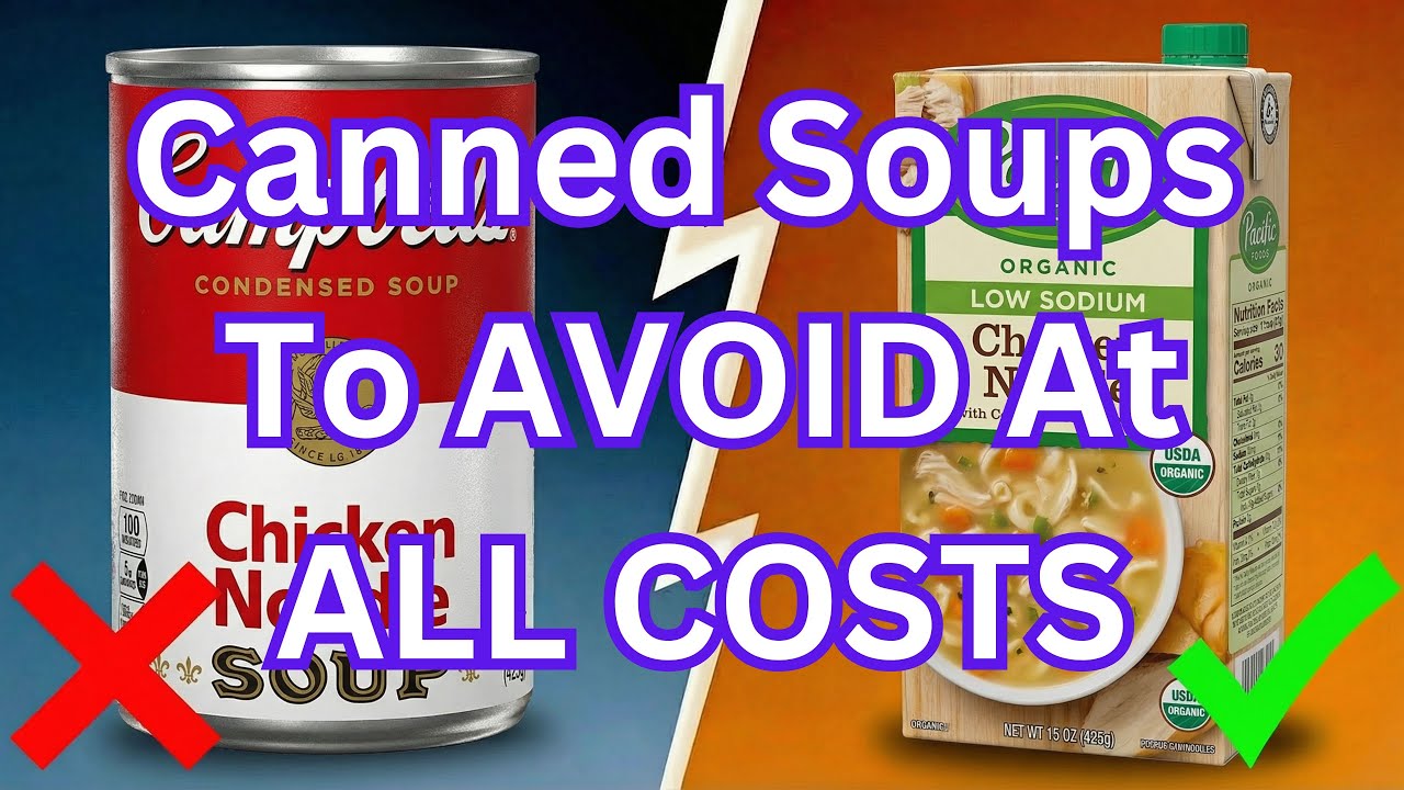 9 Canadian Canned Soup Brands To AVOID (And The 2 That Are Worth It)