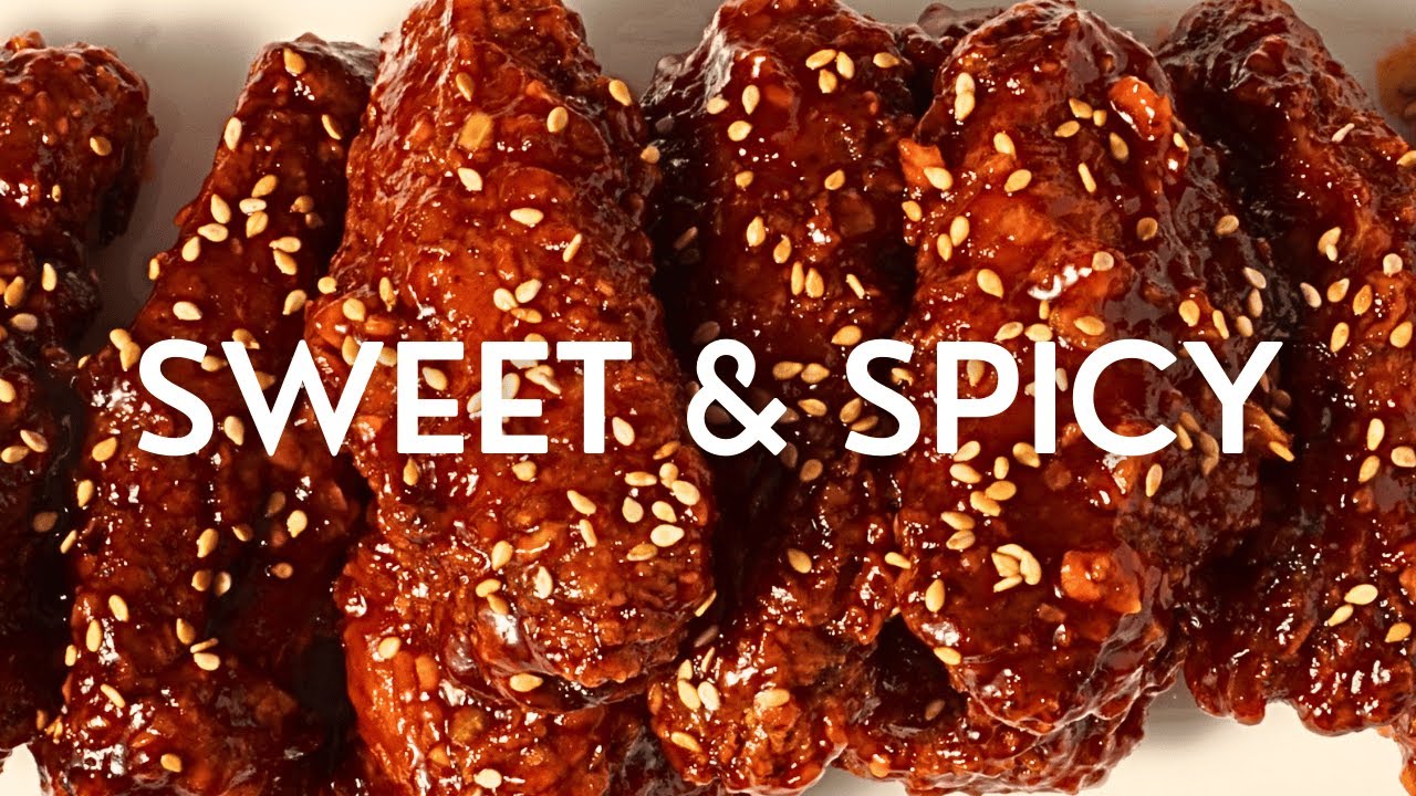 Gochujang Honey Garlic Chicken Wings Recipe