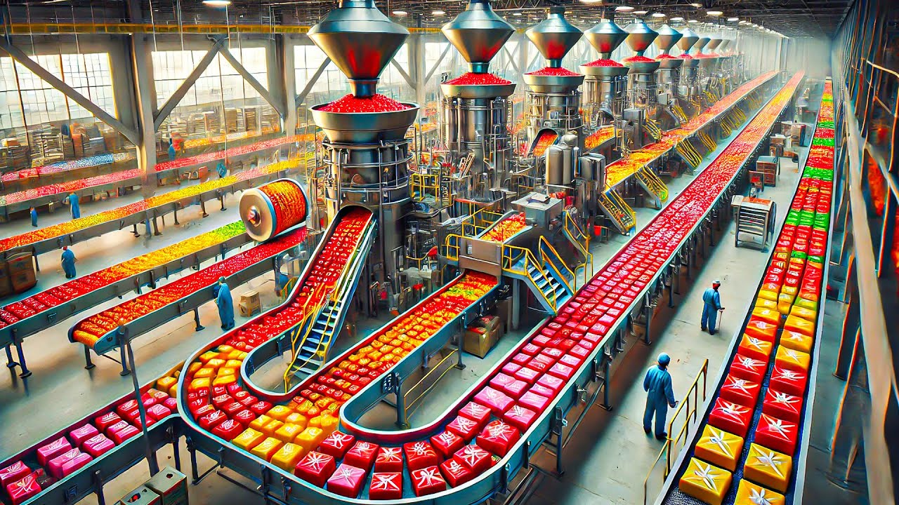 How Starbursts Are Made | Starburst Mega Factory