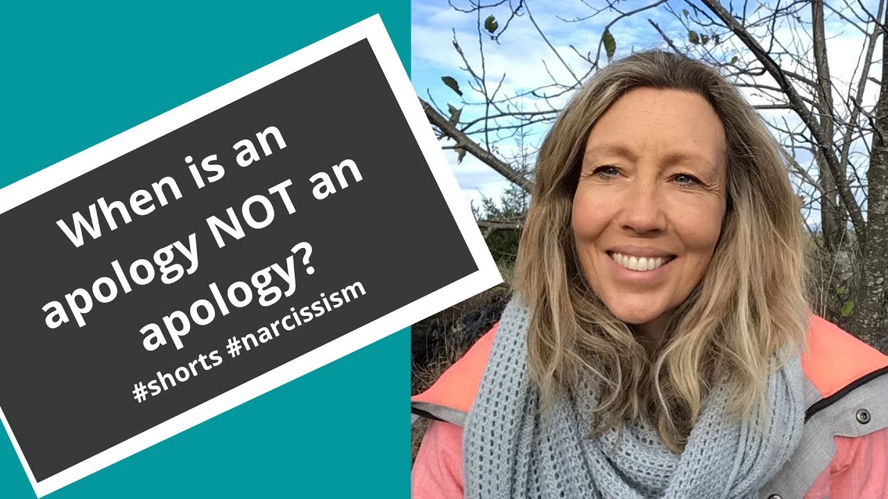 The non-apology #narcissism #psychology #communication #scapegoat #survivor #whatnottodo #shorts