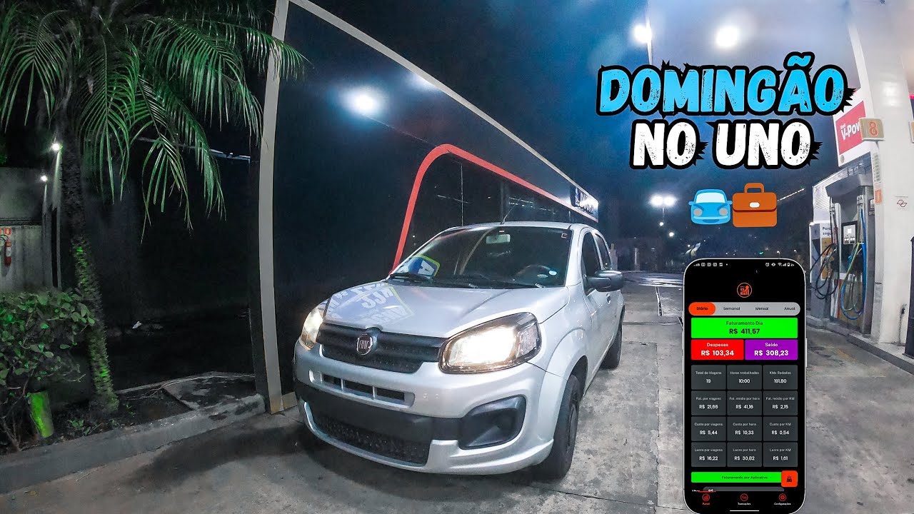 DOMINGÃO TRABALHANDO DE UNO EM SP 💼🚀 UBERX/99POP📱