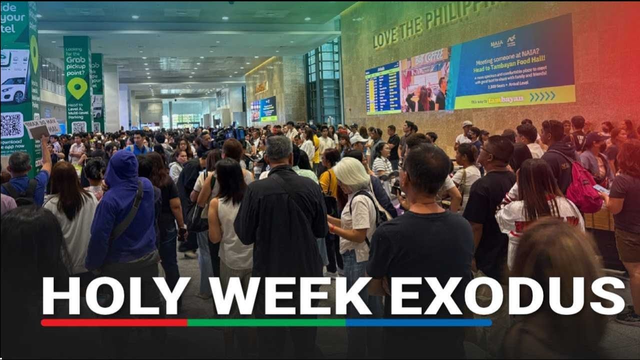 Passenger surge expected at NAIA for Holy Week break | ABS-CBN News