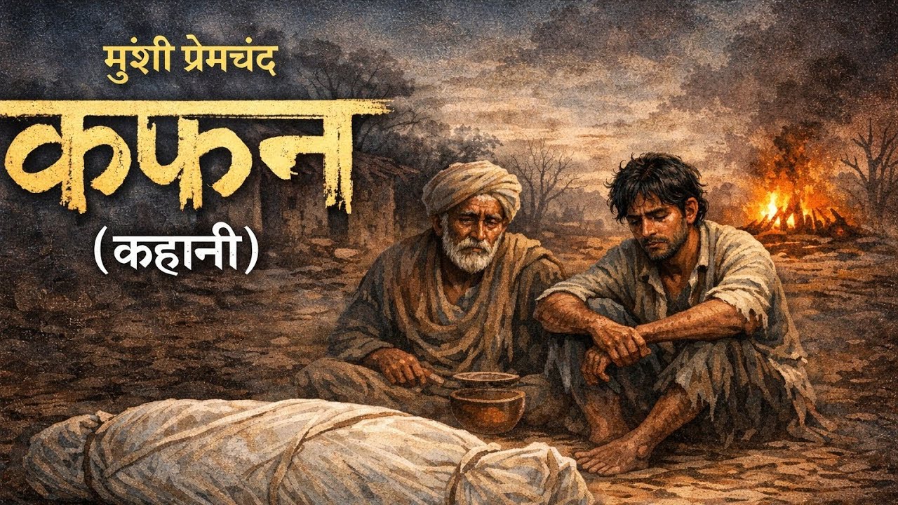 कहानी कफन लेखक मुंशी प्रेमचंद#kahani #story #hindistories #entertainingvideos #moralkahaniya 