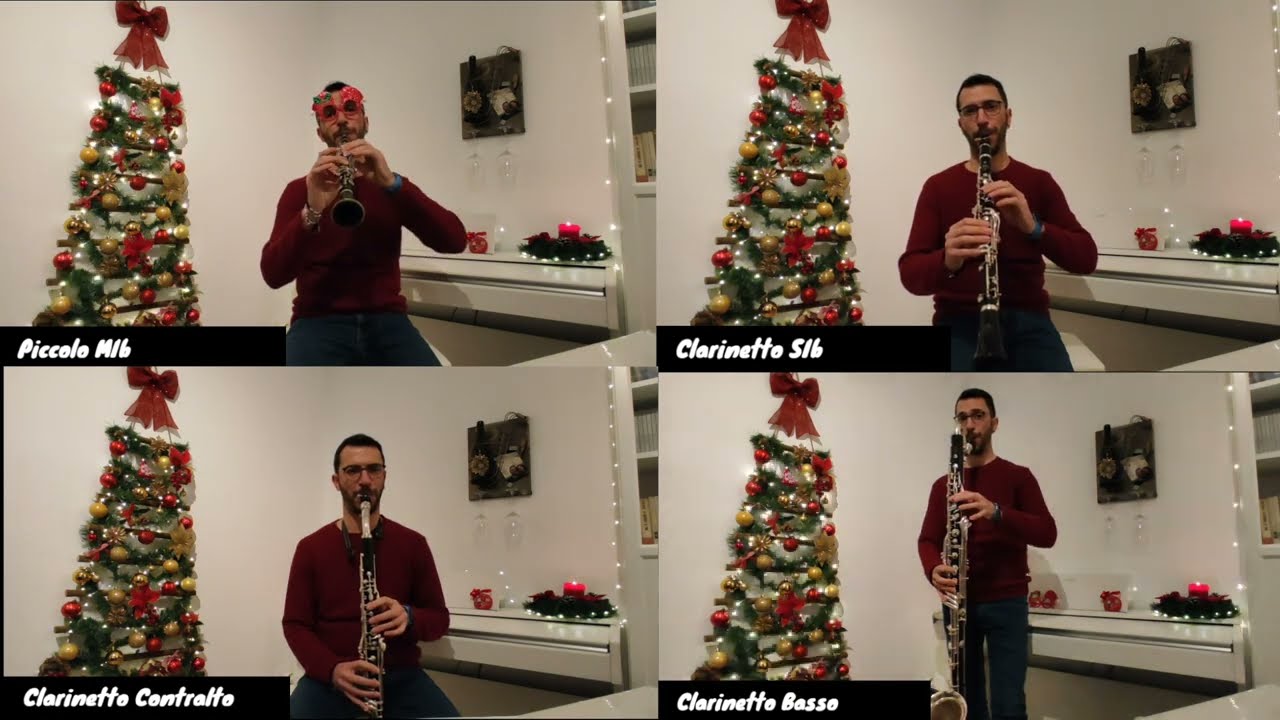 White Christmas quartetto di clarinetto - Prof Vincenzo Topputi
