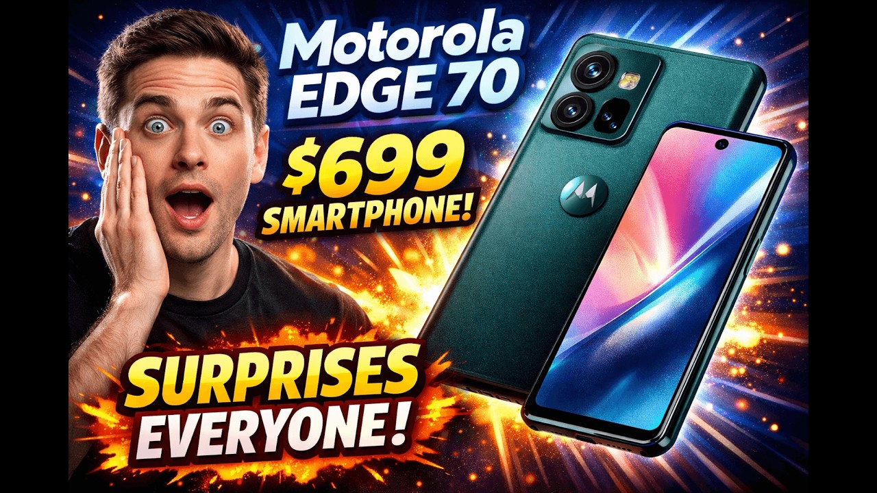 Motorola Edge 70: This $699 Phone is Impossibly Thin