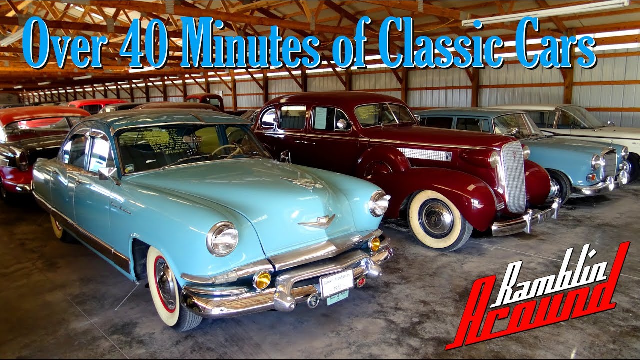 Forty Minutes of Classic Cars - Shed Tour Part 6