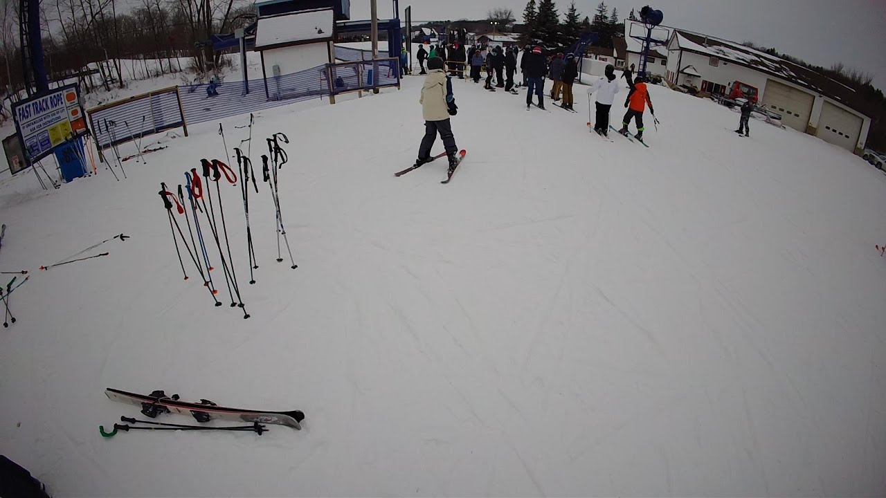 Skiing at Alpine Valley, Elkhorn WI