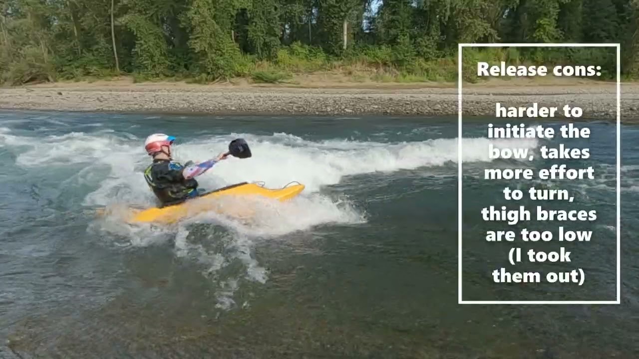 Vintage Playboat Showdown, Dagger Kingpin 6.2 vs Prijon Release--Brooks Foster kayaking