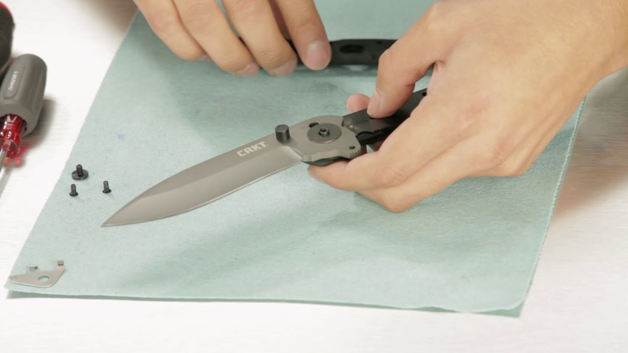 CRKT Automated Locking Liner Safety | How to Maintain