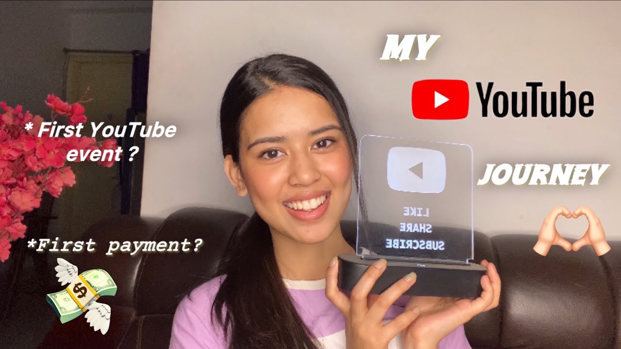 My YouTube journey ❤️|| My experience with YouTube || First payment?||First YouTube event?|| Earning