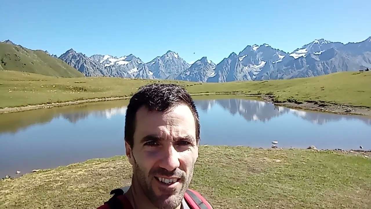 Amazing Trekking to Koruldi Lakes in Mestia, Georgia 🇬🇪😎💪 + Ushba mountain 🏔️