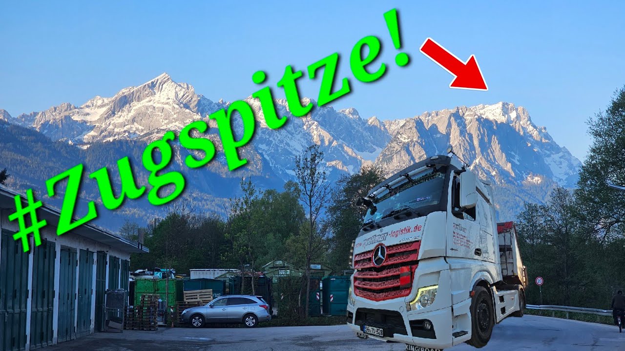 truck Vlog Alpen Expedition: M&uuml;nchen - Garmisch Partenkirchen Vollmar Transport & Logistik GmbH