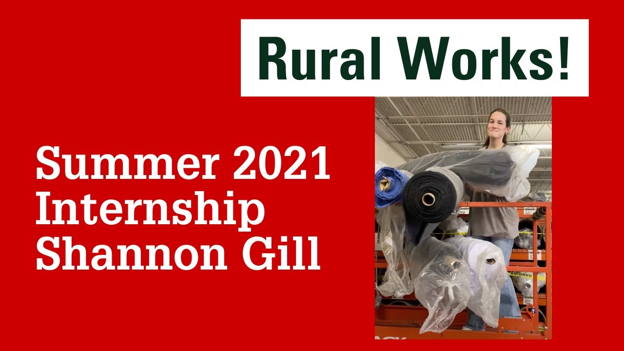 Shannon Gill's Summer Internship with Contempora Fabrics | Rural Works!