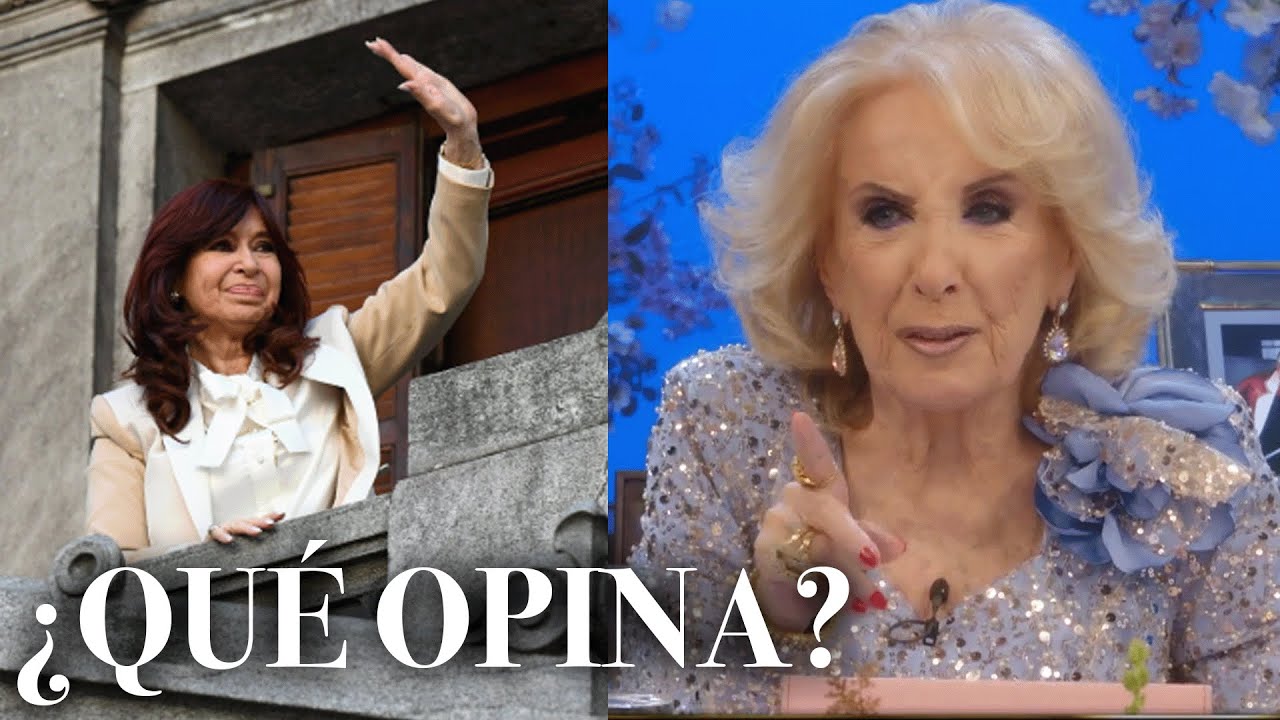 ¡LA OPINIÓN MÁS ESPERADA! La PALABRA de Mirtha sobre la CONFIRMACIÓN de la PENA de Cristina
