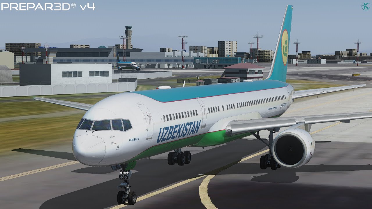 Prepar3D v4.5 | Tashkent to St Petersburg | UTTT-ULLI | CaptainSim 757-200 | Flight Simulator | P3D