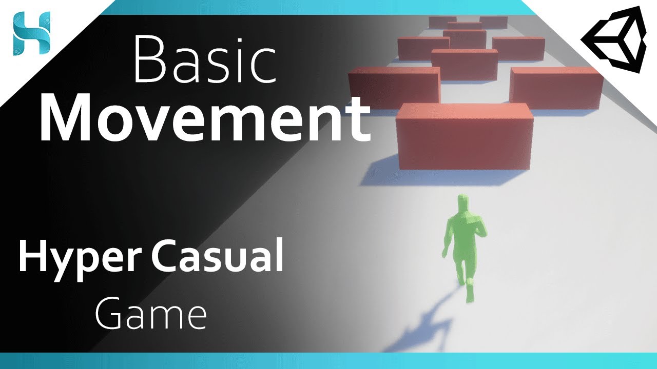 BASIC MOVEMENT - Hyper-casual Game in Unity - Tutorial - Subway Surfers - Part_1