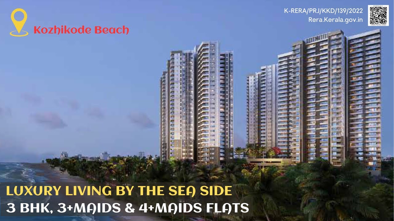 Prestige Ocean Pearl Calicut | Luxury Beachfront Apartments | 3, 3.5 & 4.5 BHK Flats in Kozhikode