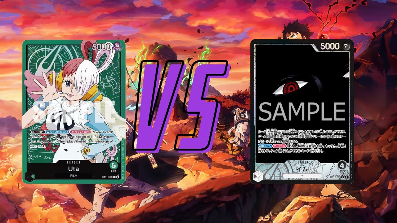 [OPTCG Op13] Uta (G) VS Imu (B)