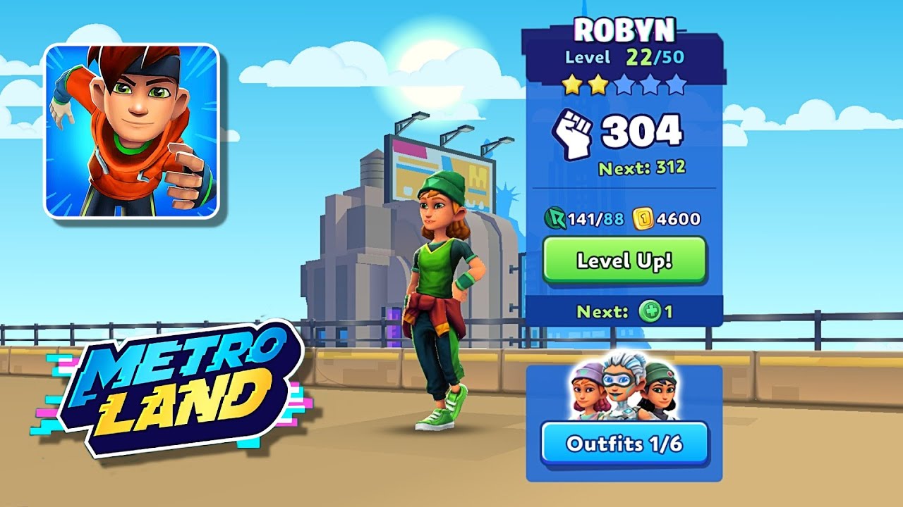MetroLand - Endless Run New York - Robyn