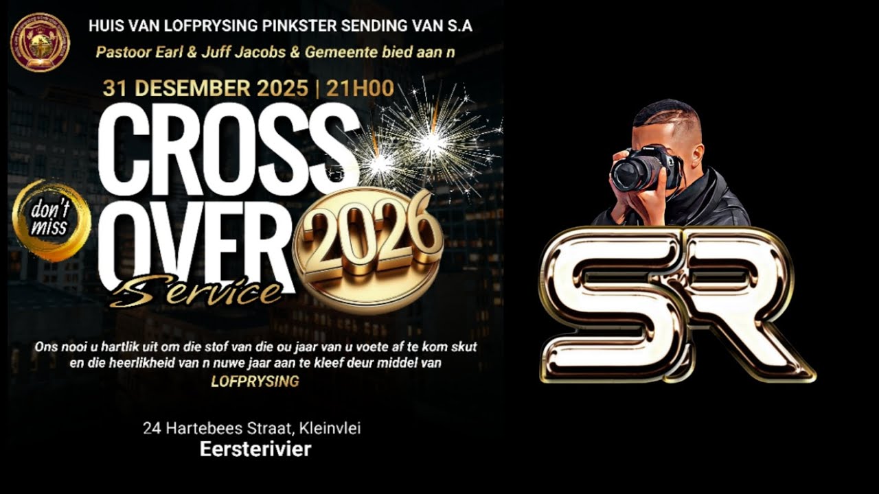 Ou Jaar Diens In Huis Van Lofprysing Host deur Past Earl(Boetie Earl) En Gemeente #pinkster 