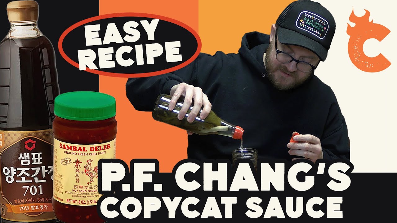 3 Ingredients to P.F. Chang's Sauce: Chef's Secret Unlocked!
