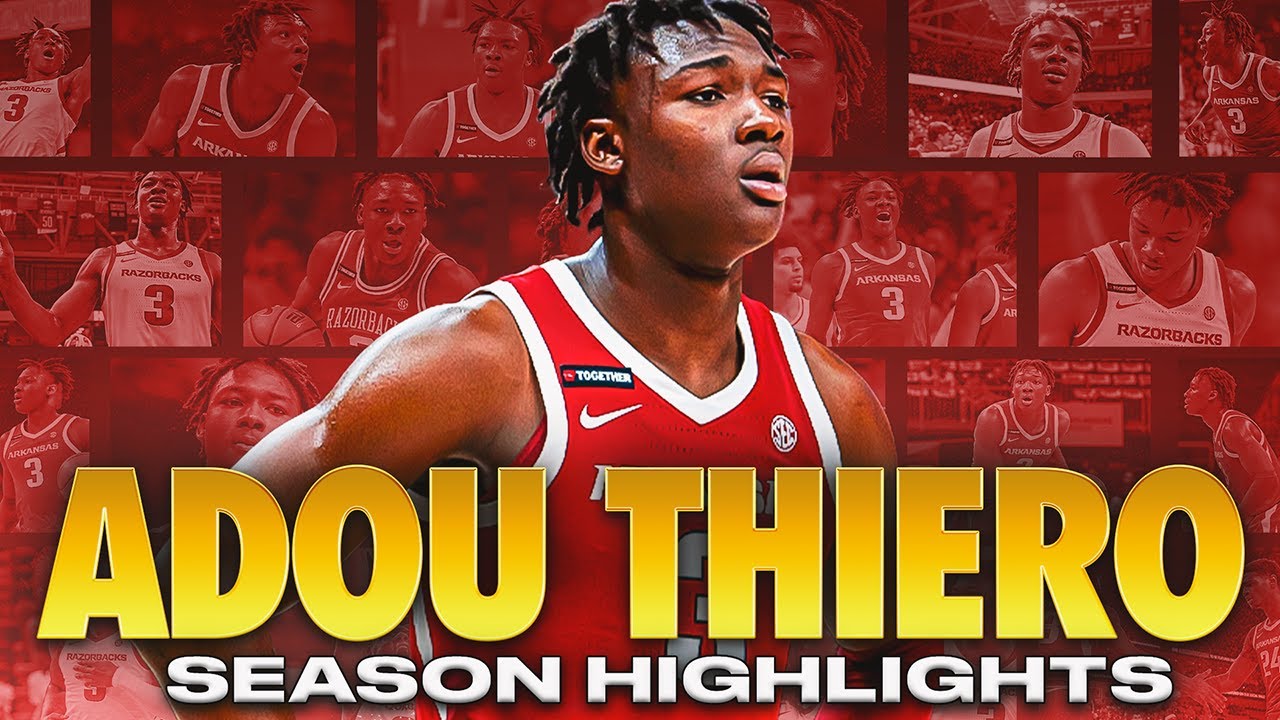 Adou Thiero Season Highlights | 2025 NBA Draft Prospects