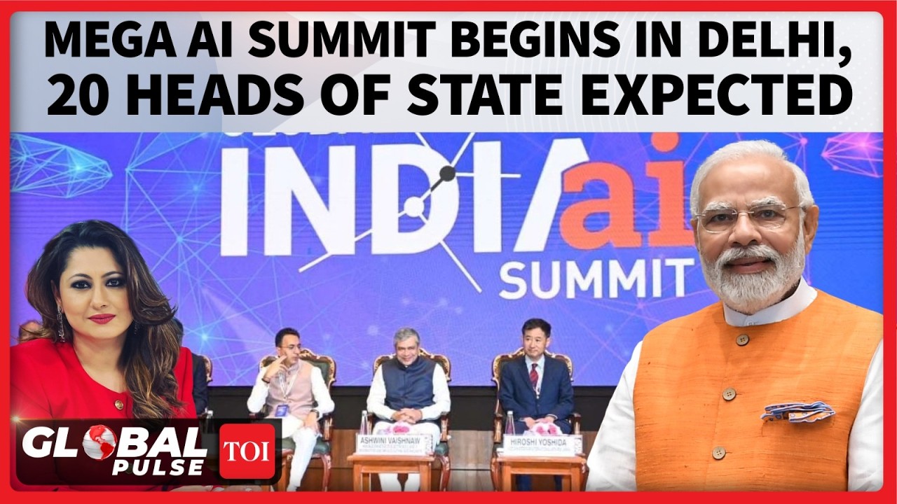India Takes Center Stage, PM Modi Welcomes Global Tech Titans & World Leaders To Mega AI Summit