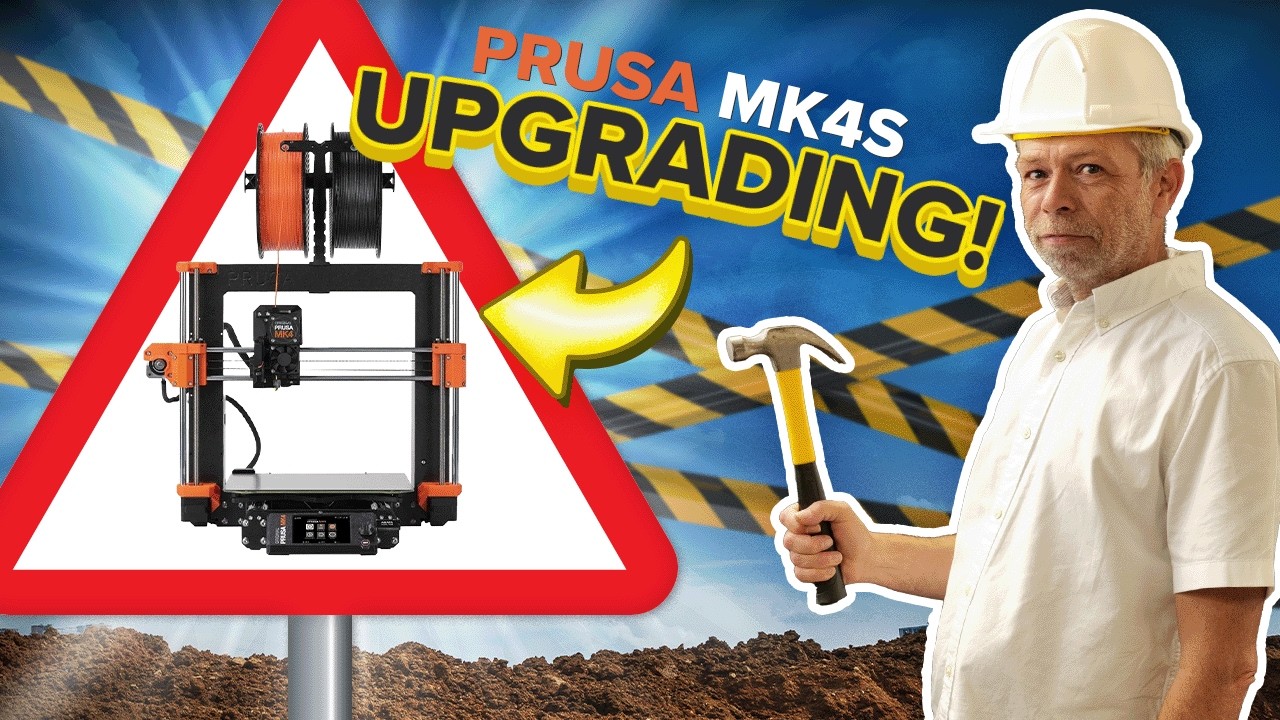 How to upgrade your PRUSA MK4 into an MK4S | Step By Step Guide!