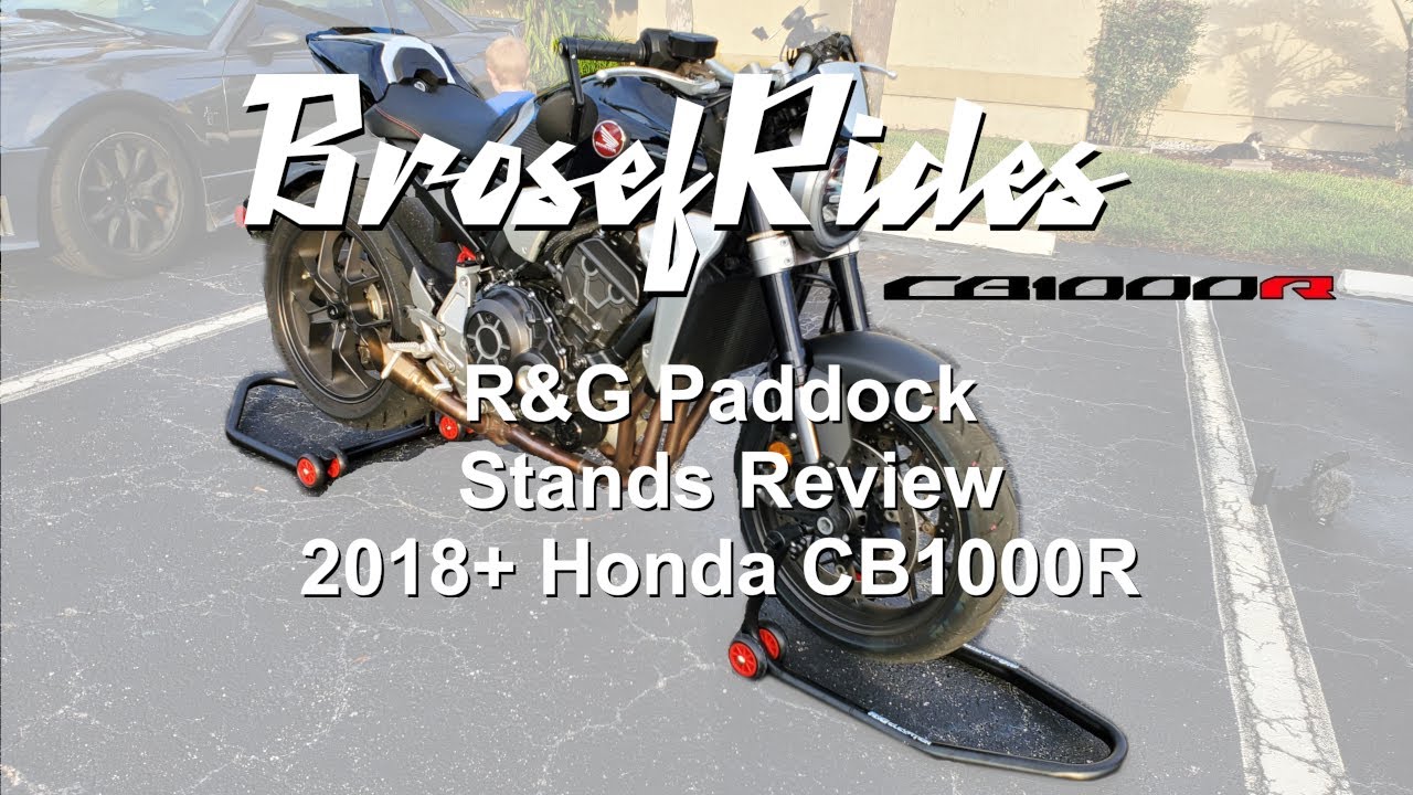 R&G Paddock Stands Review | 2018+ CB1000R