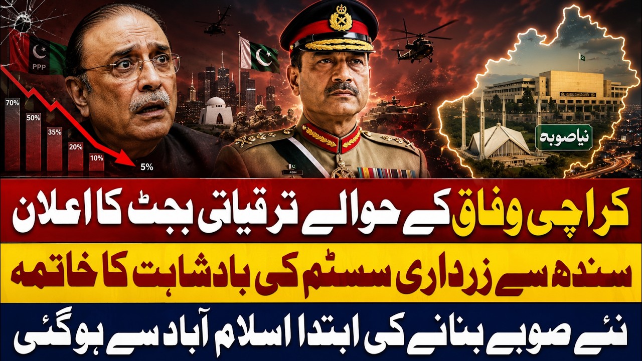 Gen Asim Munir's Big Move: Karachi Under Federal Control? | Asif Zardari&rsquo;s Reaction
