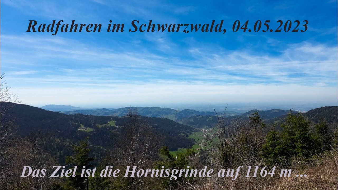 Radfahren im Schwarzwald, Hornisgrinde 05 2023