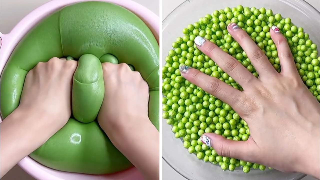 Most Relaxing and Satisfying Slime Videos #518 //Fast Version // SLM Satisfying //