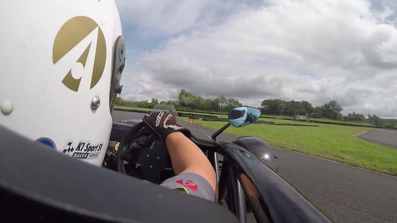 Ariel Atom 4 turbo drifting in the dry at Nutts Corner Northern Ireland