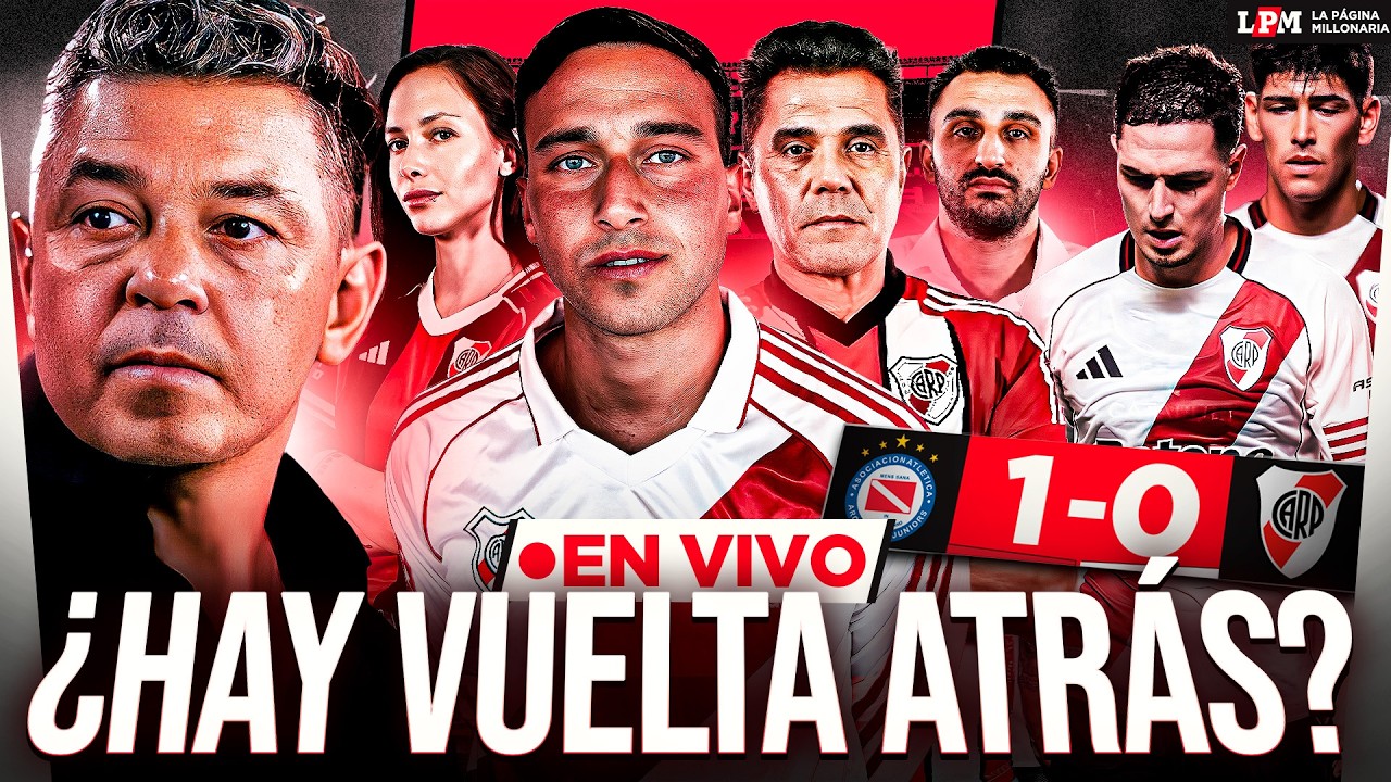 🔥RIVER Y OTRA POBRE ACTUACIÓN ANTE ARGENTINOS JUNIORS - LA BANDA DE LPM con RENZO PANTICH