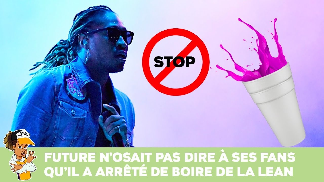 Future n’osait pas dire à ses fans qu’il a arrêté de boire de la Lean !