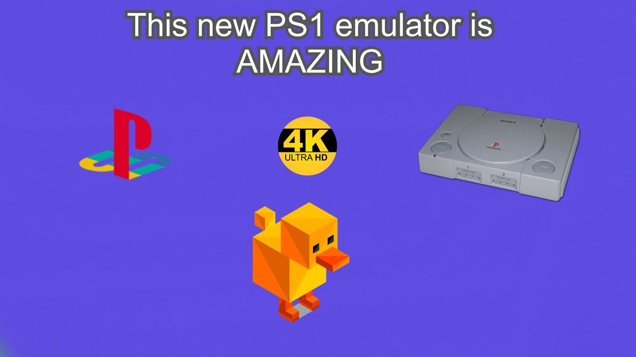 This new PS1 emulator is AMAZING